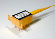 Wavelength stabilized single mode fiber coupled laser diode 2mW @ 1080nm, QFBGLD-1080-2