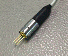 Single mode fiber coupled laser diode, 30mW @ 635nm, QFLD-635-30SAX