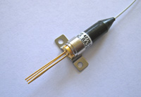 Single mode fiber coupled laser diode, 2mW @ 1310nm, QFLD-1310-2SAX
