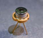 Single mode laser diode, 150mW @ 795nm, QLD-795-150S