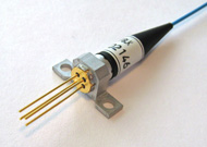 SMF-28 fiber coupled laser diode, 2mW @ 650nm, QFLD-650-2AX